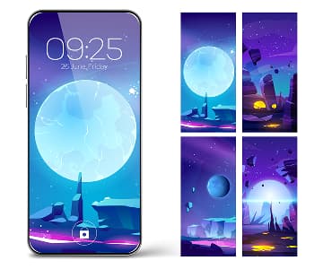 Screen Illustrations project